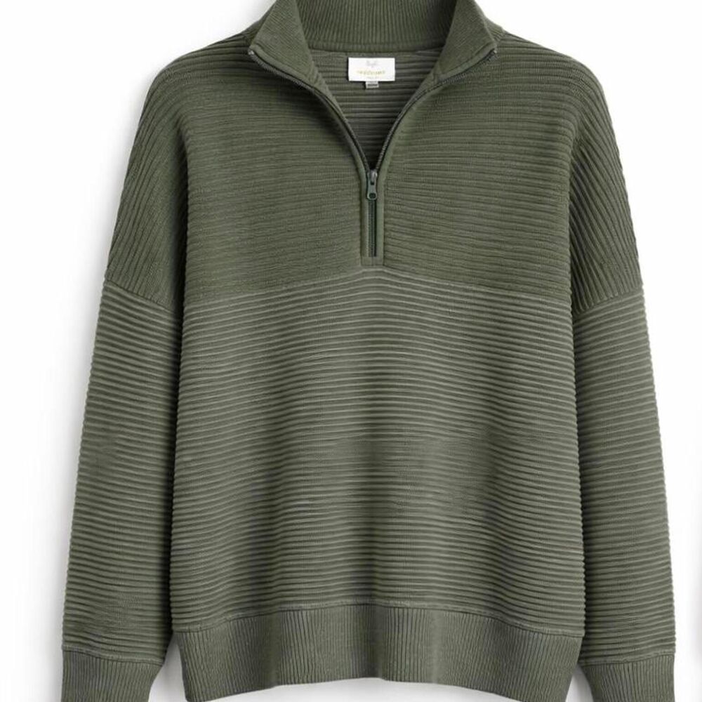 Aerie Women's Green and Khaki Sweatshirt